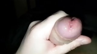 My cute boyfriend pulls out all his cum for me