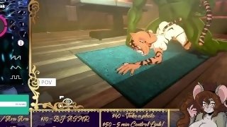 Fansly VoD 61 - Orc Massage Pt.2 (Toy Stream!)