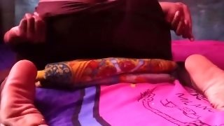 AMATEUR DRY HUMPING BED  PUSSY SHOW💦