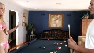 Gorgeous Babes with a Great Ass Loves Billiards