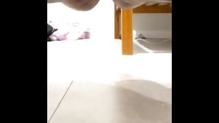 BBW taking a big piss on the floor