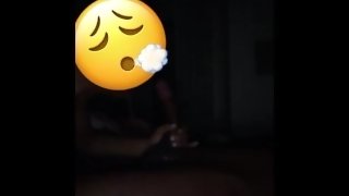 Ebony Instagram Model Sucking 10inch Dick