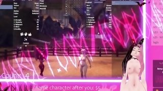 Vtuber goes feral and begs chat for their cock