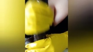 Masturbation gloves latex joi
