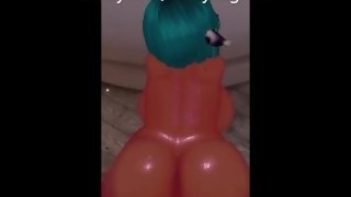 Chubby cow Mommy twerks and milks your cock!