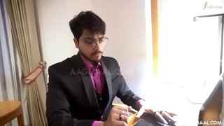 Horny Indian Secretary Screwed By The Boss