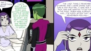 Teen Titans - Emotional Illness Pt. # 2 Raven fucks beast to heal