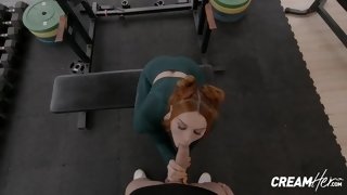 Dripping Creampie For Fit Ginger Teen Charlie Red