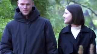 Margo Von Teese - Skinny teen fucks her BF after a walk