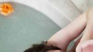 Skinny Oiled Brunette Babe Michelle Anthony Loves Shower Sex - Teen (18+) hardcore