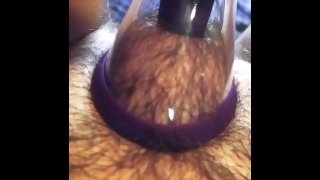 Pumping my pussy and playing with my clit