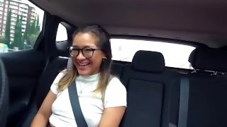 Amateur Beth Choy starts her porn career at the best place!